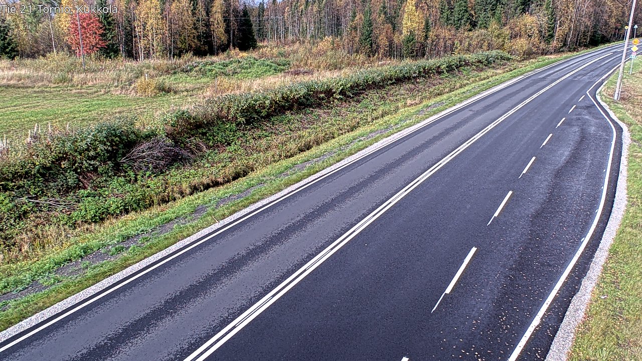Kelikamerat Kuva Tie 21 Tornio, Kukkola, Tornio, Lappi