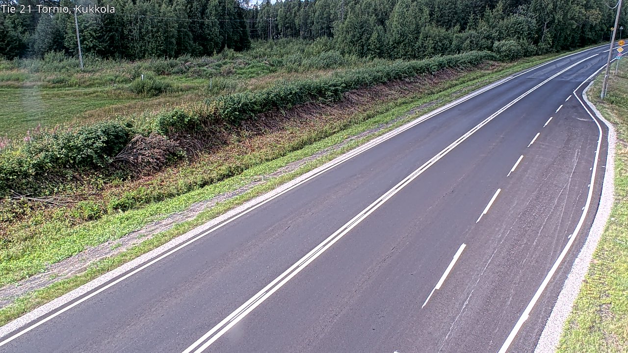 Kelikamerat Kuva Tie 21 Tornio, Kukkola, Tornio, Lappi