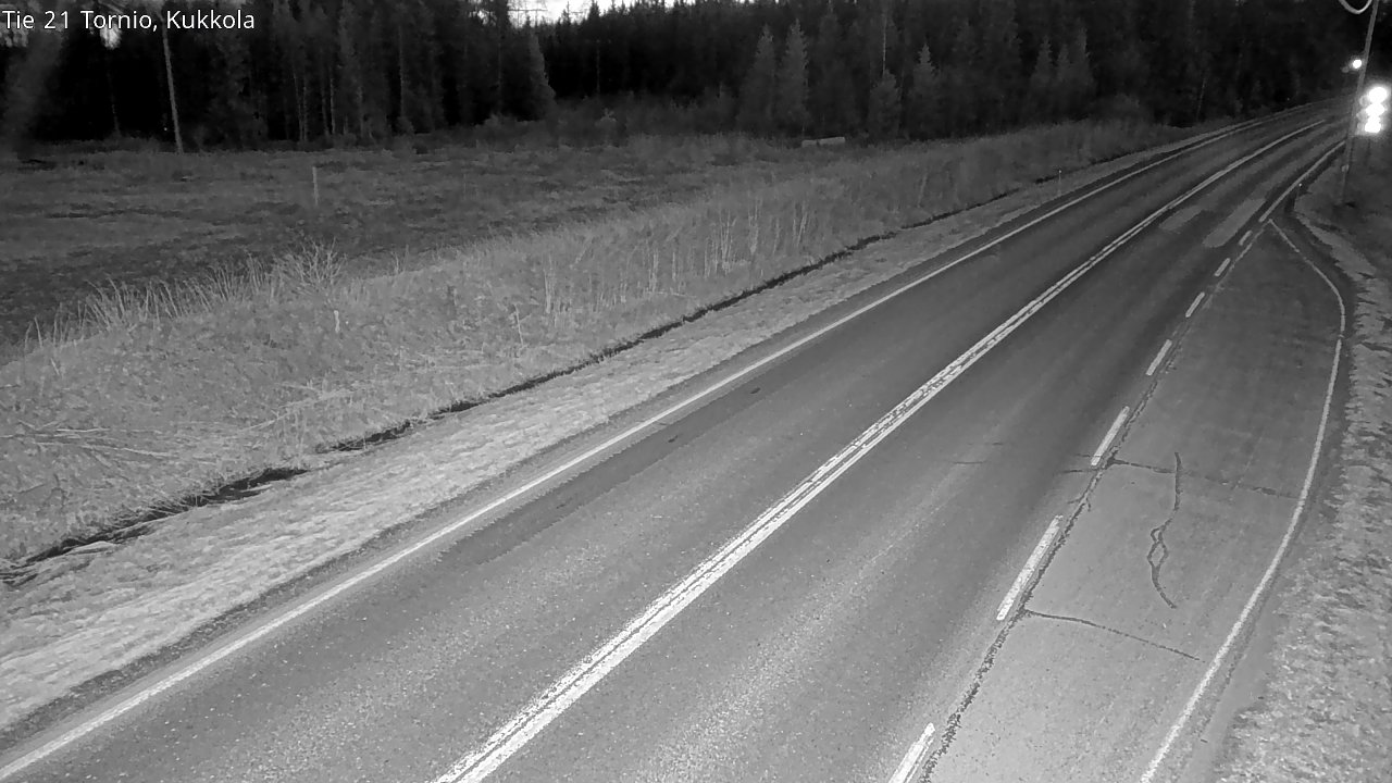 Kelikamerat Kuva Tie 21 Tornio, Kukkola, Tornio, Lappi