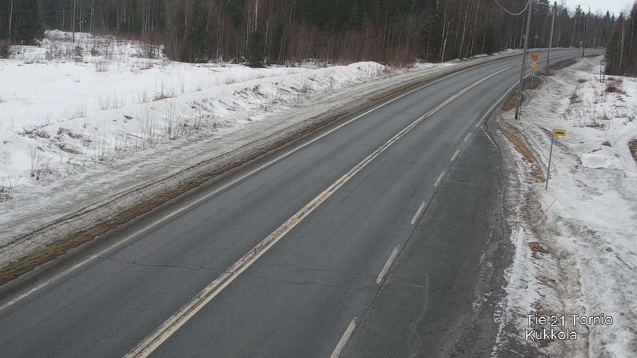 Kelikamerat Kuva Tie 21 Tornio, Kukkola, Tornio, Lappi