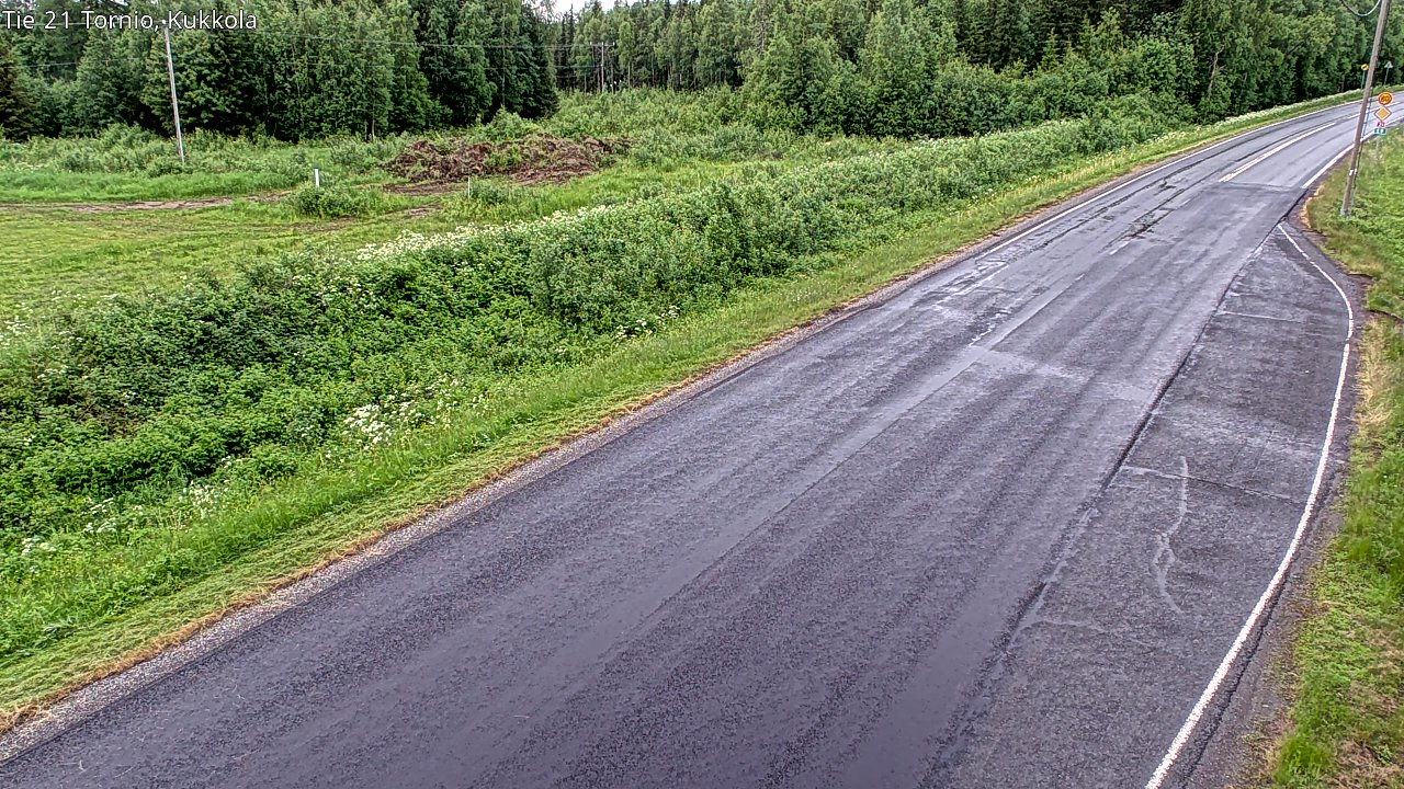 Kelikamerat Kuva Tie 21 Tornio, Kukkola, Tornio, Lappi