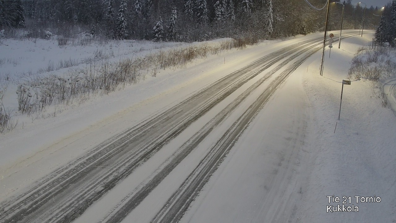 Kelikamerat Kuva Tie 21 Tornio, Kukkola, Tornio, Lappi