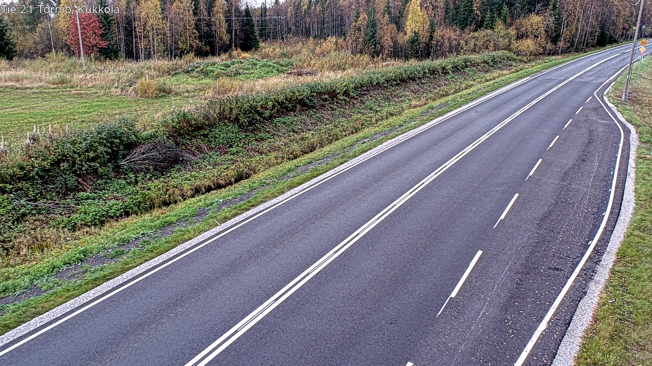 Kelikamerat Kuva Tie 21 Tornio, Kukkola, Tornio, Lappi