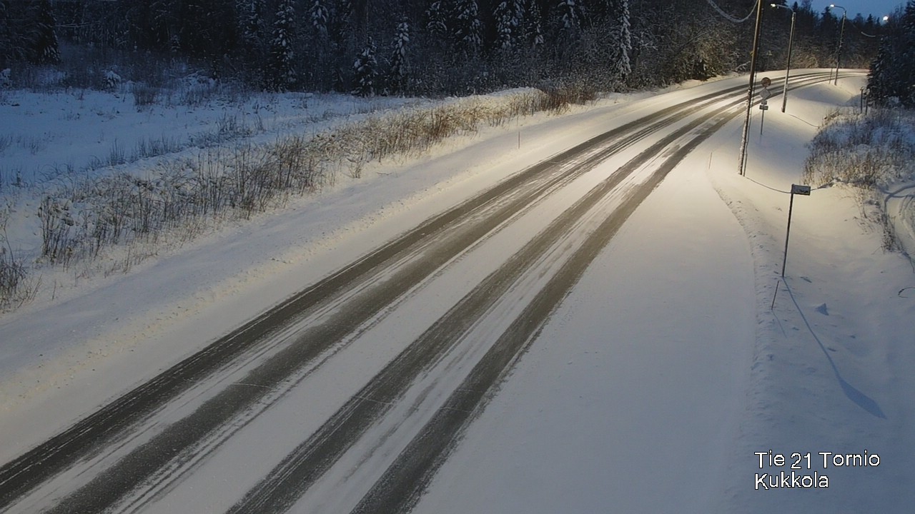 Kelikamerat Kuva Tie 21 Tornio, Kukkola, Tornio, Lappi