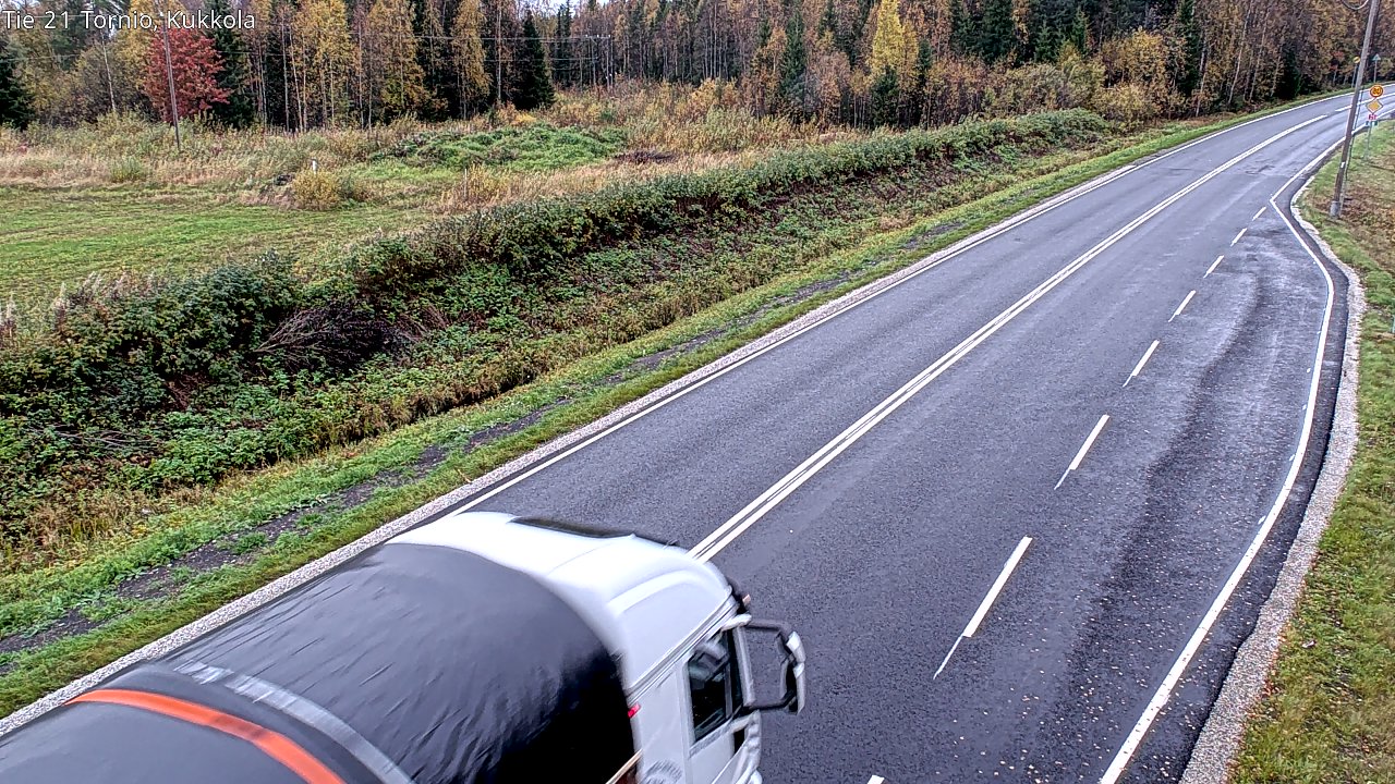 Kelikamerat Kuva Tie 21 Tornio, Kukkola, Tornio, Lappi