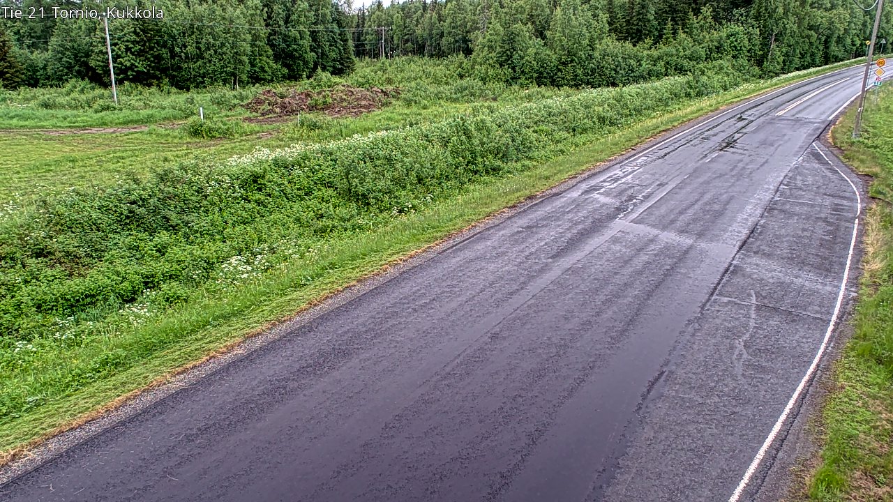 Kelikamerat Kuva Tie 21 Tornio, Kukkola, Tornio, Lappi