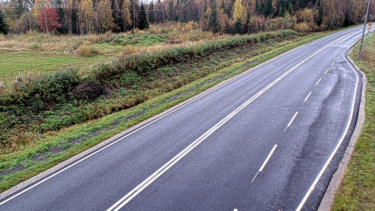 Kelikamerat Kuva Tie 21 Tornio, Kukkola, Tornio, Lappi