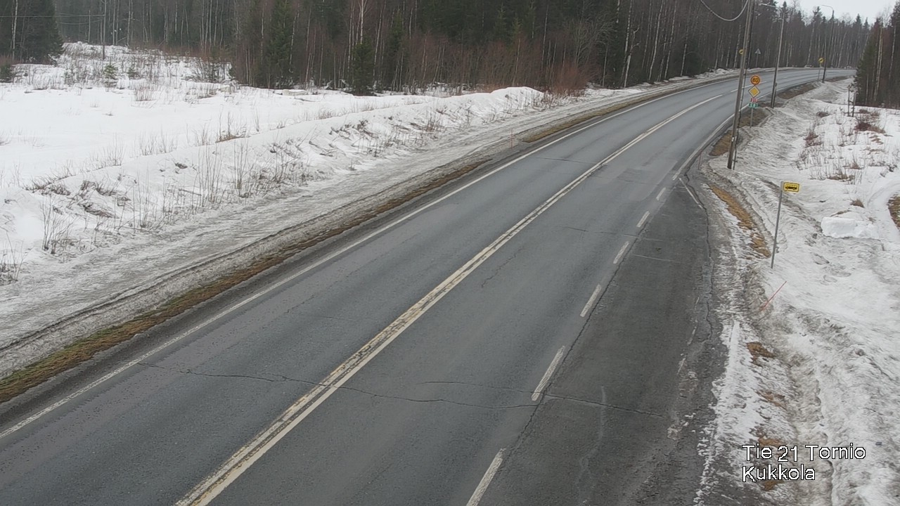Kelikamerat Kuva Tie 21 Tornio, Kukkola, Tornio, Lappi