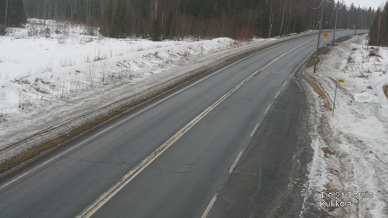 Kelikamerat Kuva Tie 21 Tornio, Kukkola, Tornio, Lappi