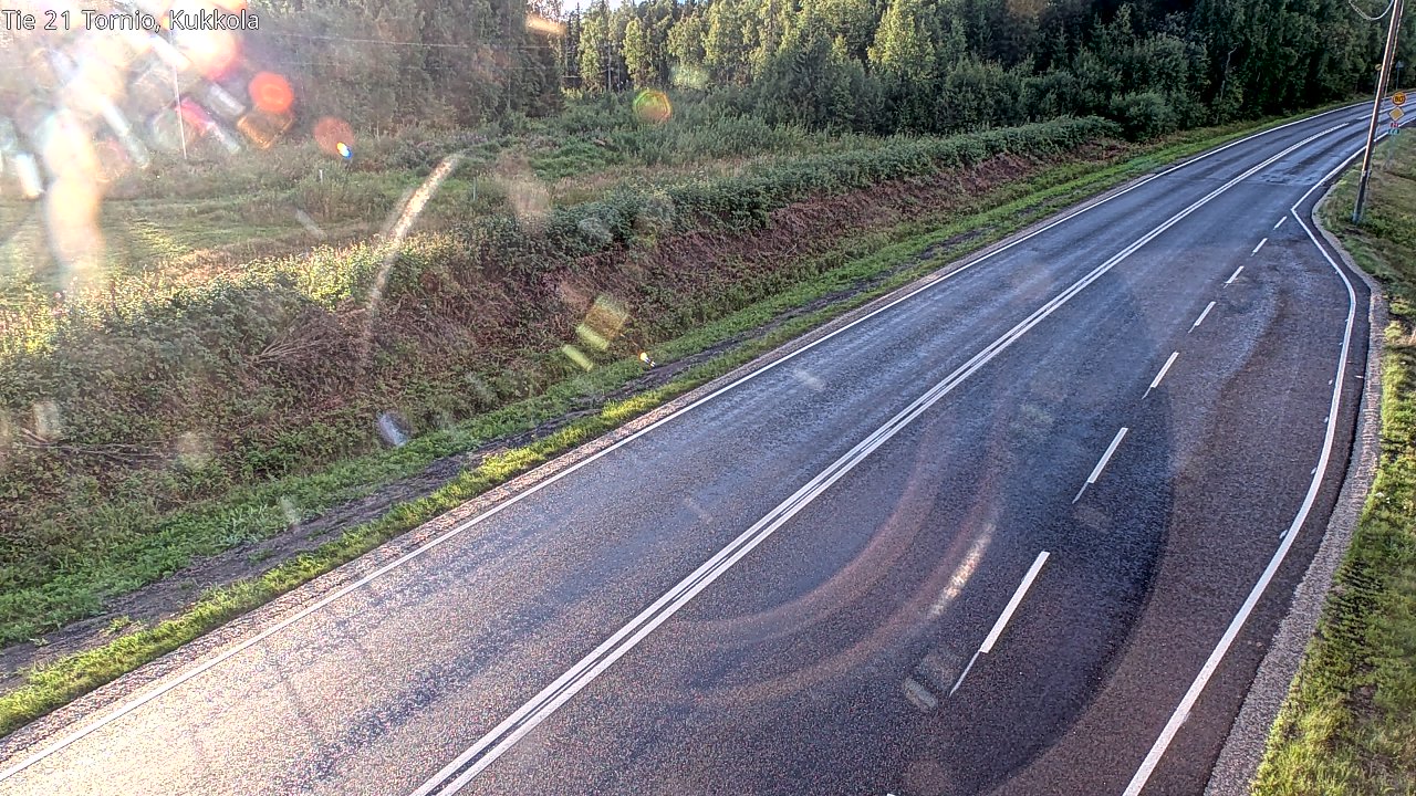 Kelikamerat Kuva Tie 21 Tornio, Kukkola, Tornio, Lappi
