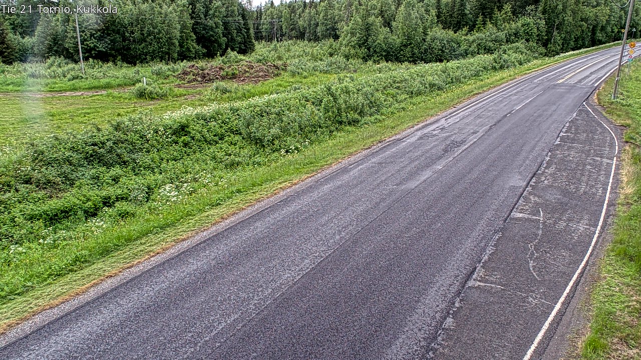 Kelikamerat Kuva Tie 21 Tornio, Kukkola, Tornio, Lappi