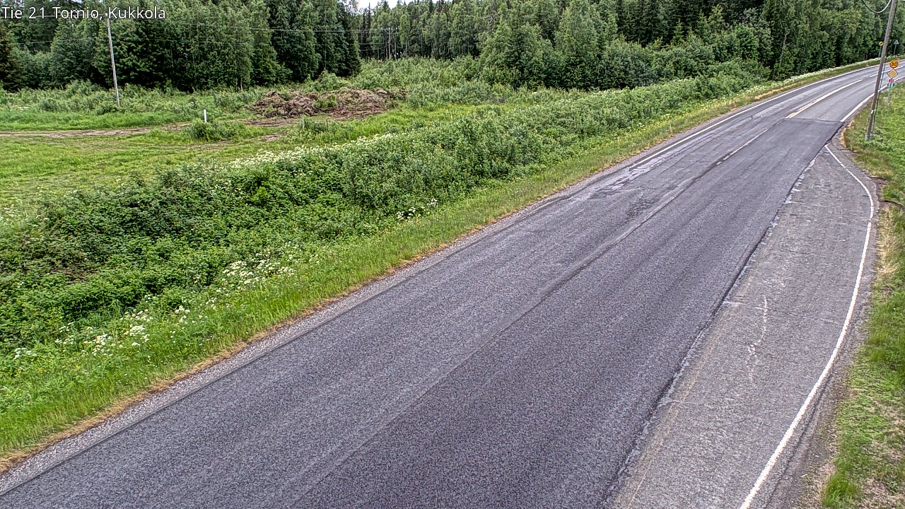 Kelikamerat Kuva Tie 21 Tornio, Kukkola, Tornio, Lappi