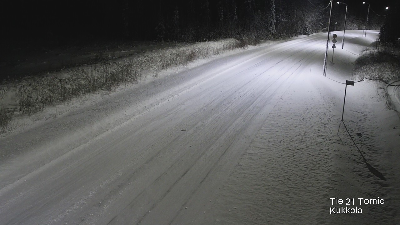 Kelikamerat Kuva Tie 21 Tornio, Kukkola, Tornio, Lappi