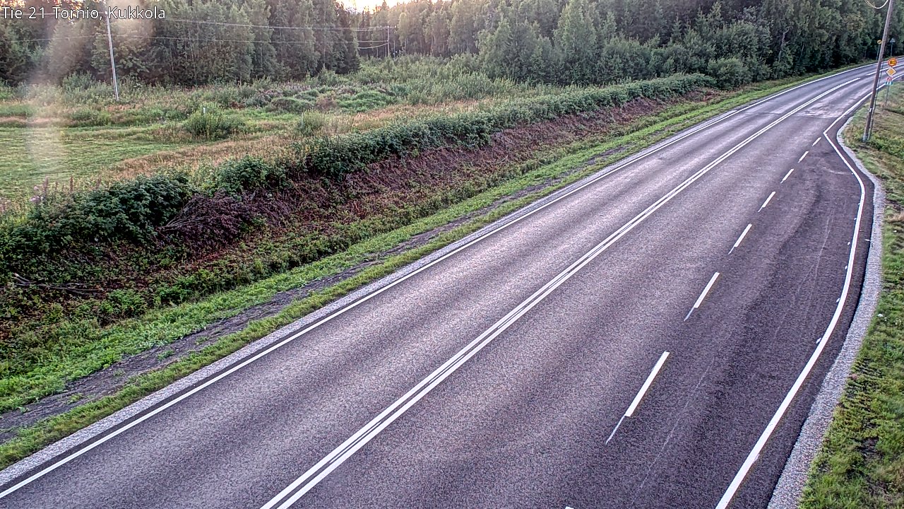 Kelikamerat Kuva Tie 21 Tornio, Kukkola, Tornio, Lappi