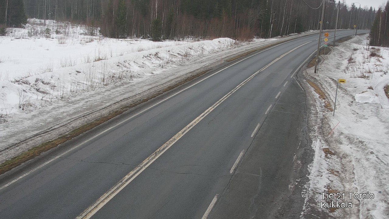 Kelikamerat Kuva Tie 21 Tornio, Kukkola, Tornio, Lappi