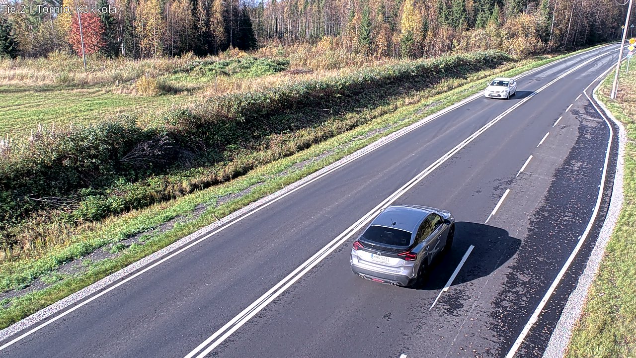 Kelikamerat Kuva Tie 21 Tornio, Kukkola, Tornio, Lappi