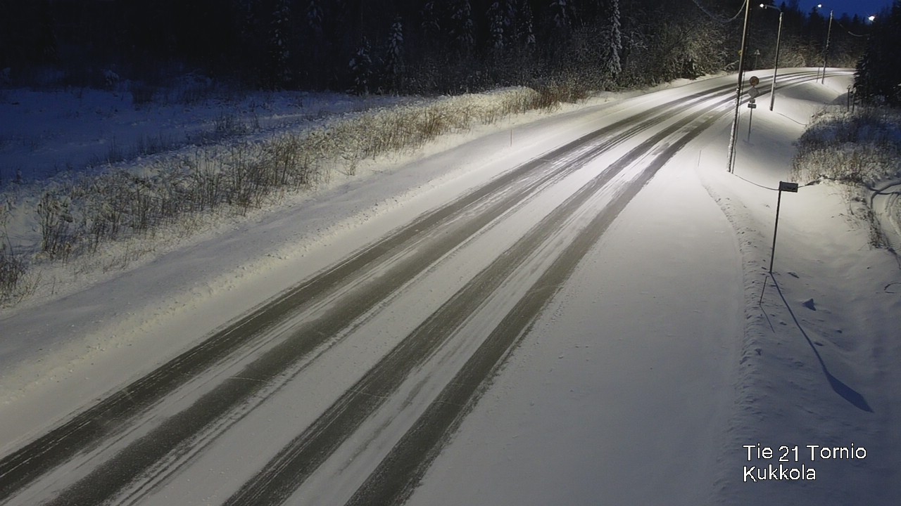 Kelikamerat Kuva Tie 21 Tornio, Kukkola, Tornio, Lappi