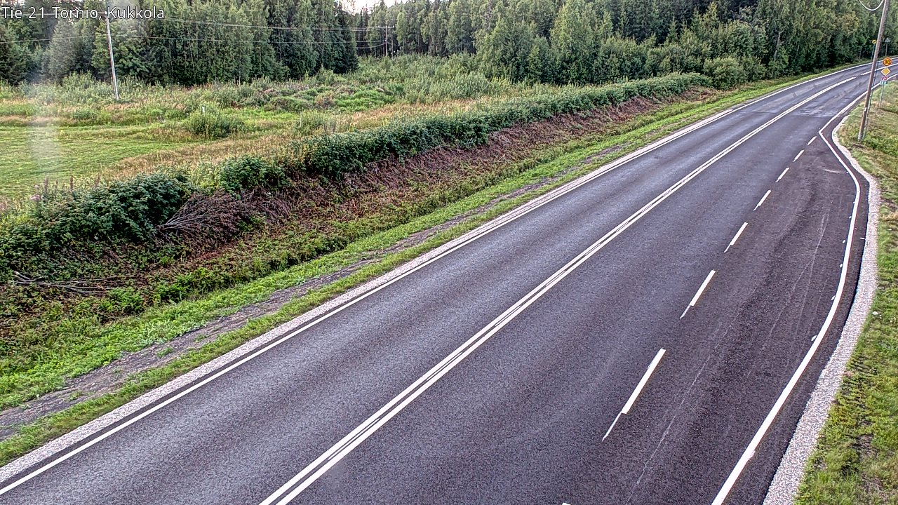 Kelikamerat Kuva Tie 21 Tornio, Kukkola, Tornio, Lappi