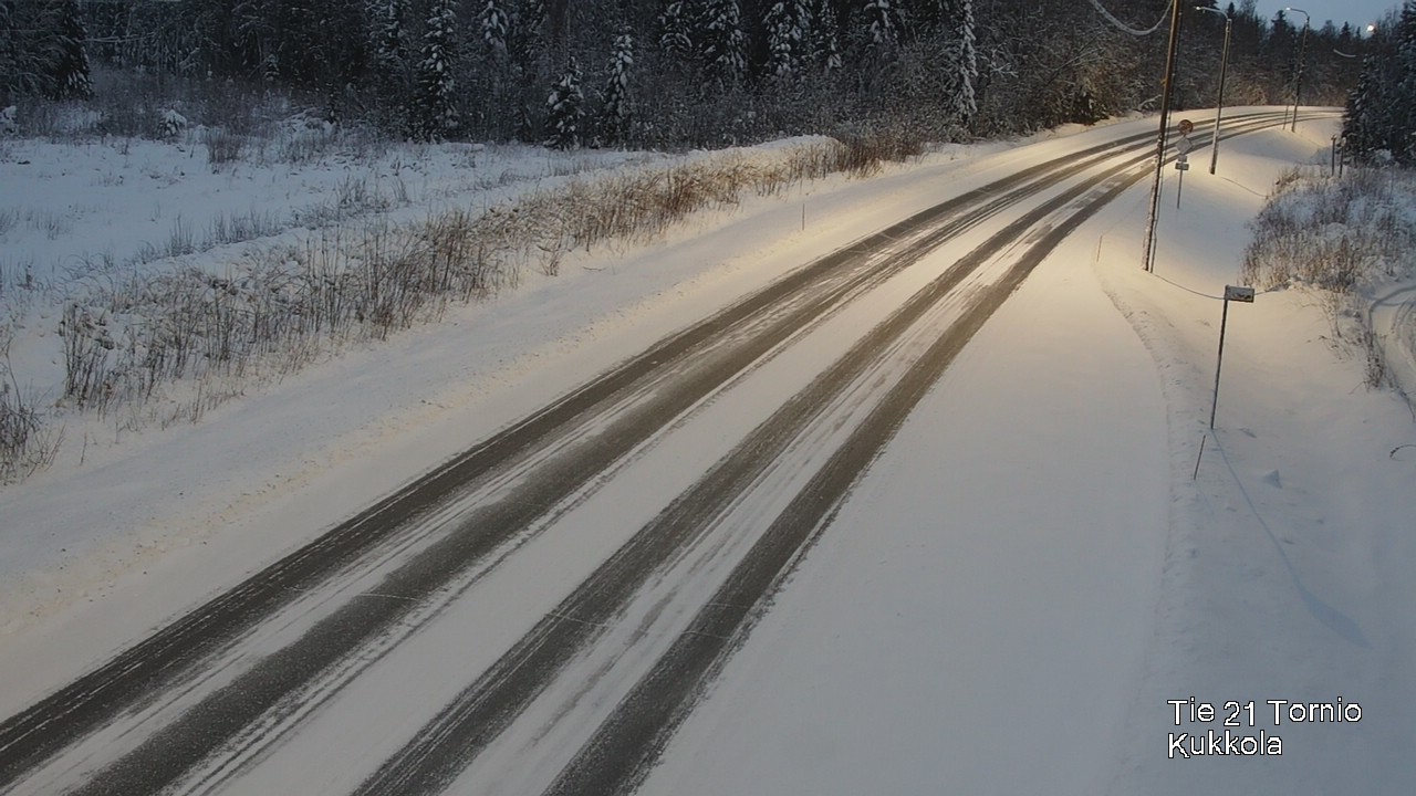 Kelikamerat Kuva Tie 21 Tornio, Kukkola, Tornio, Lappi