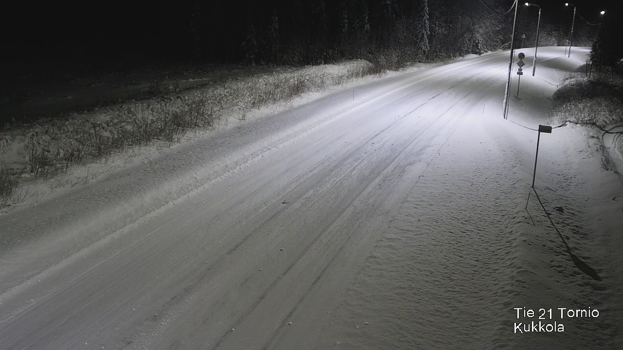 Kelikamerat Kuva Tie 21 Tornio, Kukkola, Tornio, Lappi