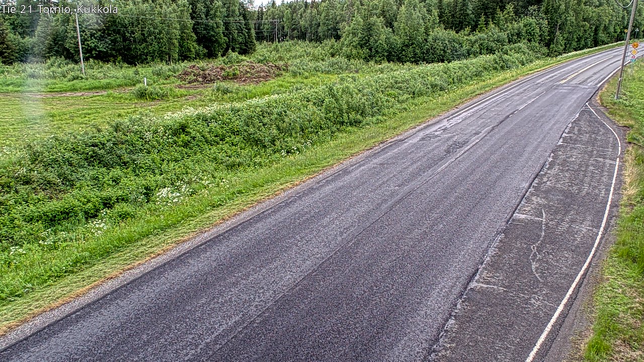 Kelikamerat Kuva Tie 21 Tornio, Kukkola, Tornio, Lappi