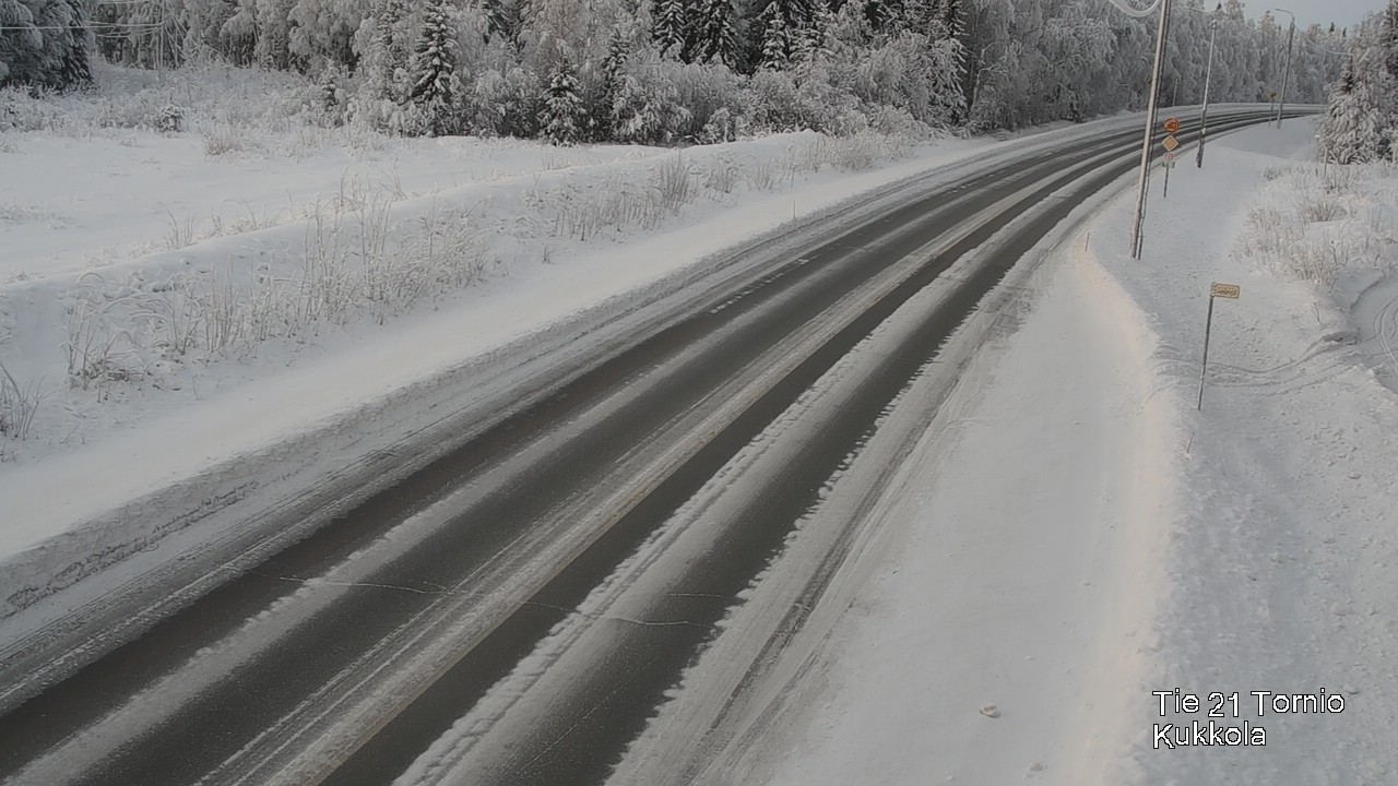 Kelikamerat Kuva Tie 21 Tornio, Kukkola, Tornio, Lappi