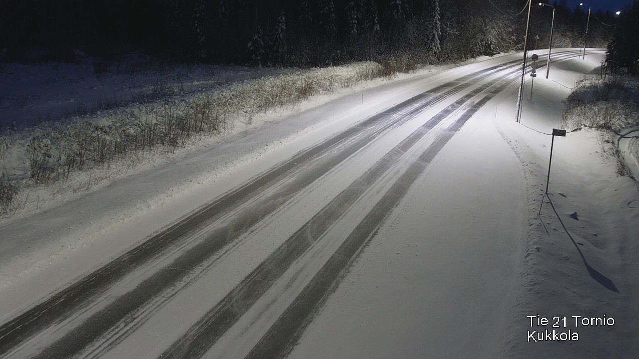 Kelikamerat Kuva Tie 21 Tornio, Kukkola, Tornio, Lappi