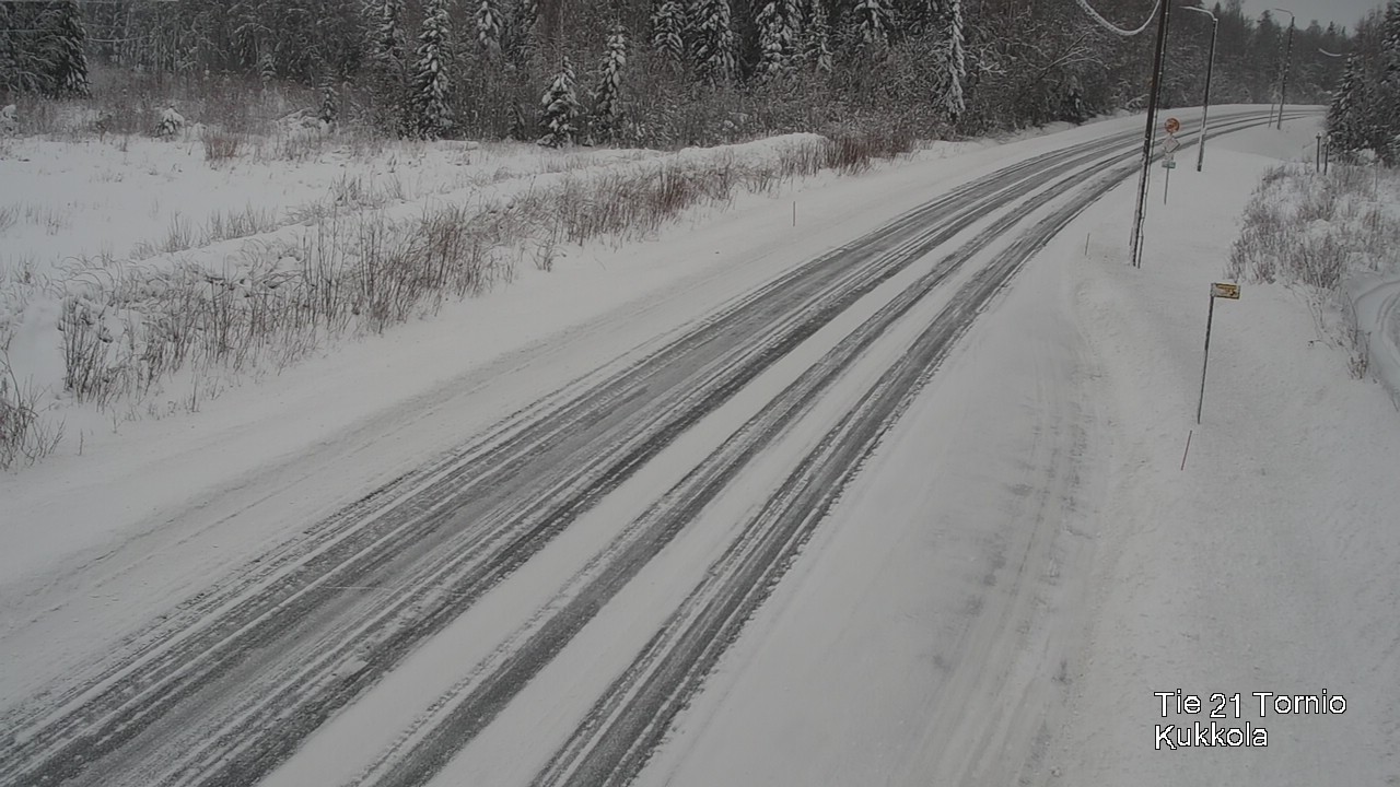 Kelikamerat Kuva Tie 21 Tornio, Kukkola, Tornio, Lappi