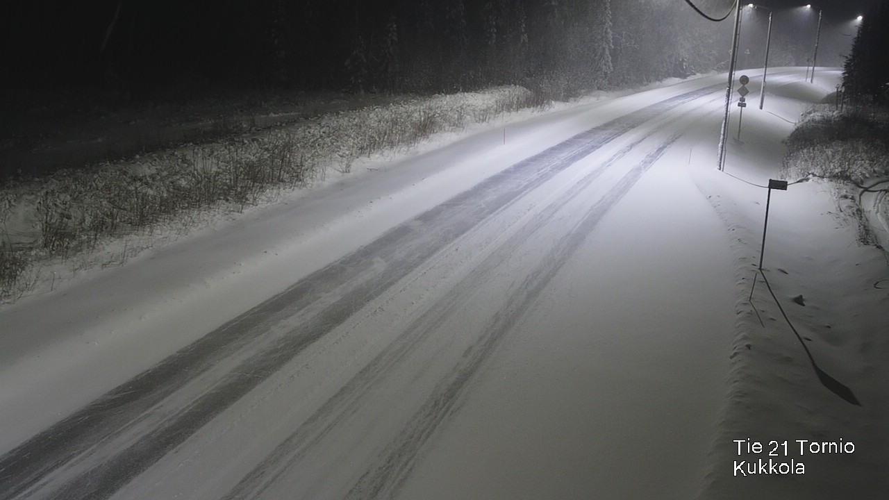 Kelikamerat Kuva Tie 21 Tornio, Kukkola, Tornio, Lappi