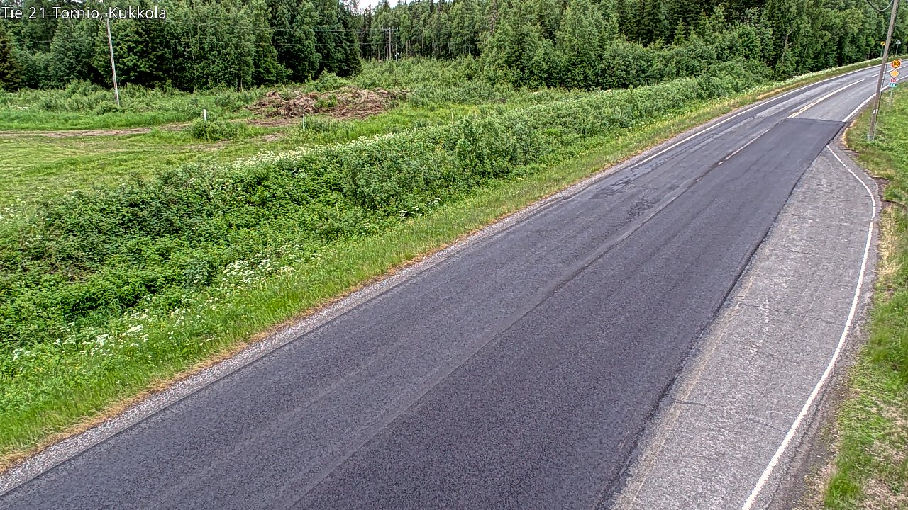 Kelikamerat Kuva Tie 21 Tornio, Kukkola, Tornio, Lappi
