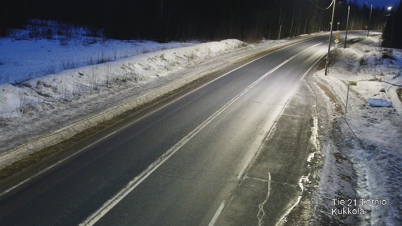 Kelikamerat Kuva Tie 21 Tornio, Kukkola, Tornio, Lappi