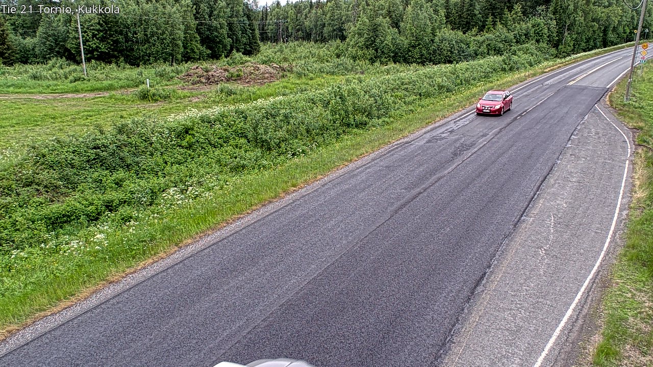 Kelikamerat Kuva Tie 21 Tornio, Kukkola, Tornio, Lappi
