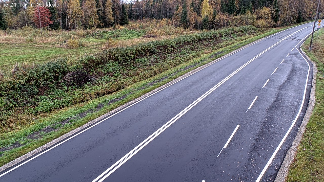 Kelikamerat Kuva Tie 21 Tornio, Kukkola, Tornio, Lappi