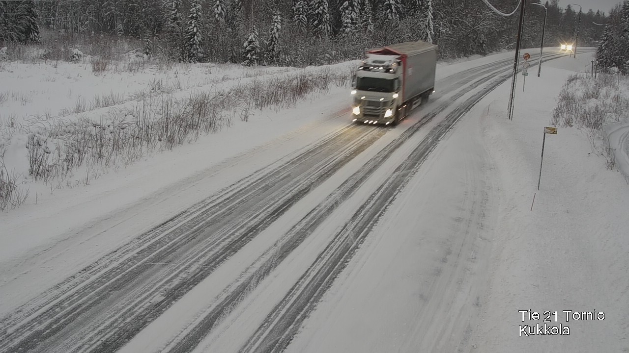 Kelikamerat Kuva Tie 21 Tornio, Kukkola, Tornio, Lappi