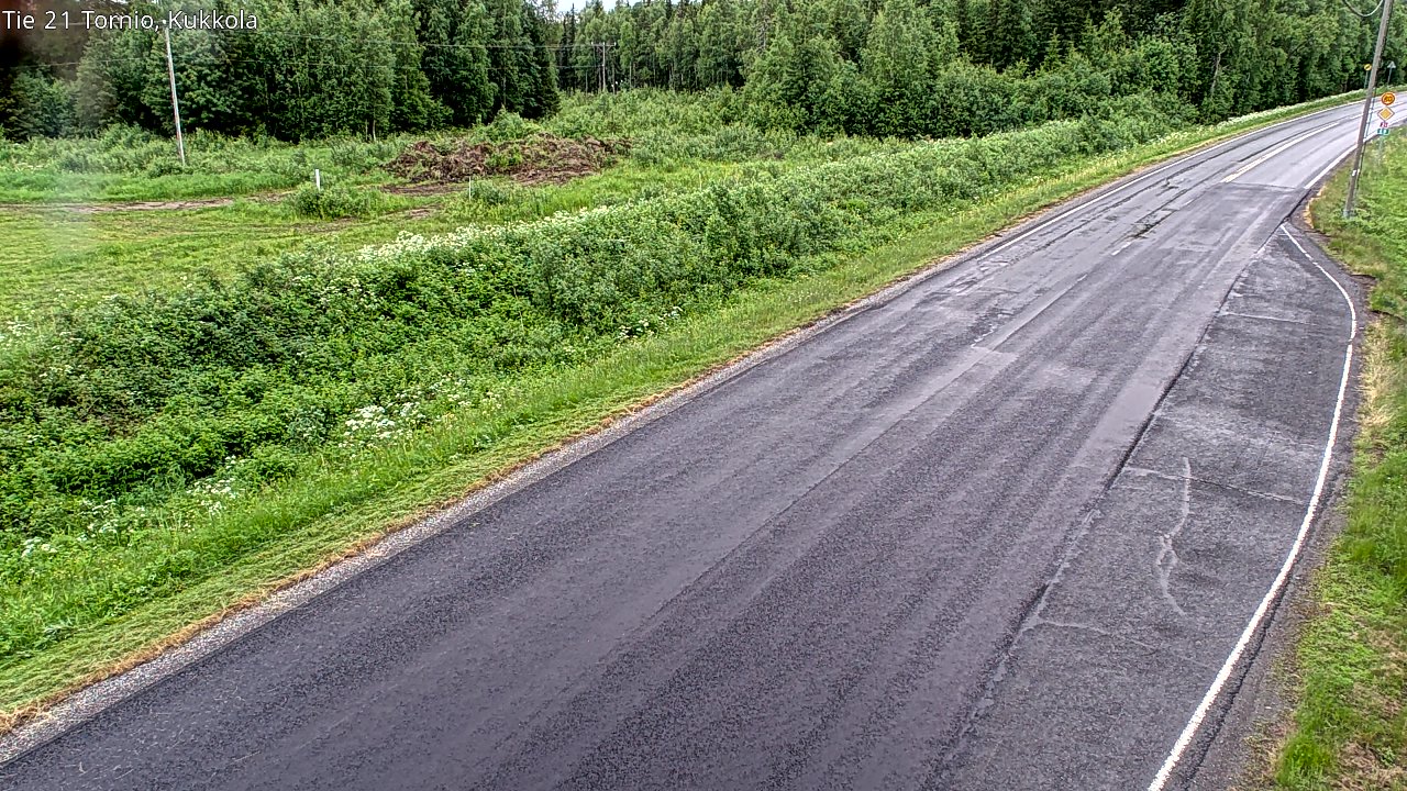 Kelikamerat Kuva Tie 21 Tornio, Kukkola, Tornio, Lappi