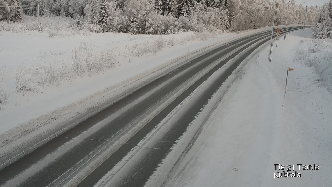 Kelikamerat Kuva Tie 21 Tornio, Kukkola, Tornio, Lappi
