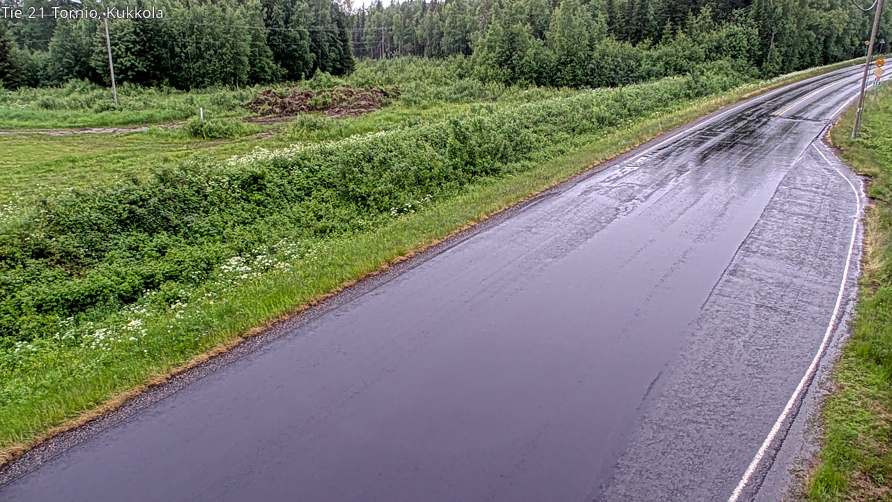 Kelikamerat Kuva Tie 21 Tornio, Kukkola, Tornio, Lappi