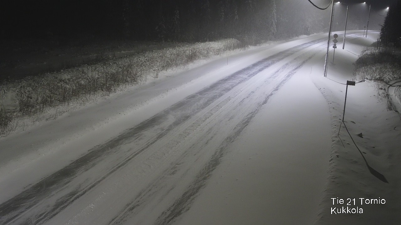 Kelikamerat Kuva Tie 21 Tornio, Kukkola, Tornio, Lappi