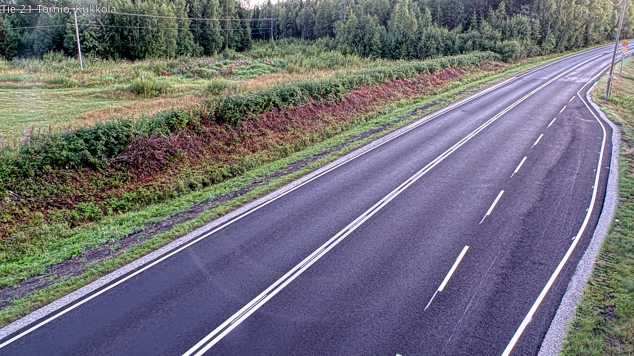 Kelikamerat Kuva Tie 21 Tornio, Kukkola, Tornio, Lappi