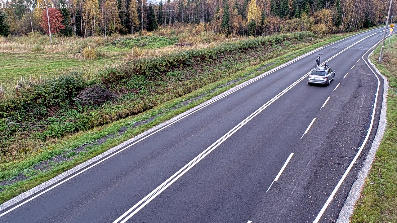 Kelikamerat Kuva Tie 21 Tornio, Kukkola, Tornio, Lappi