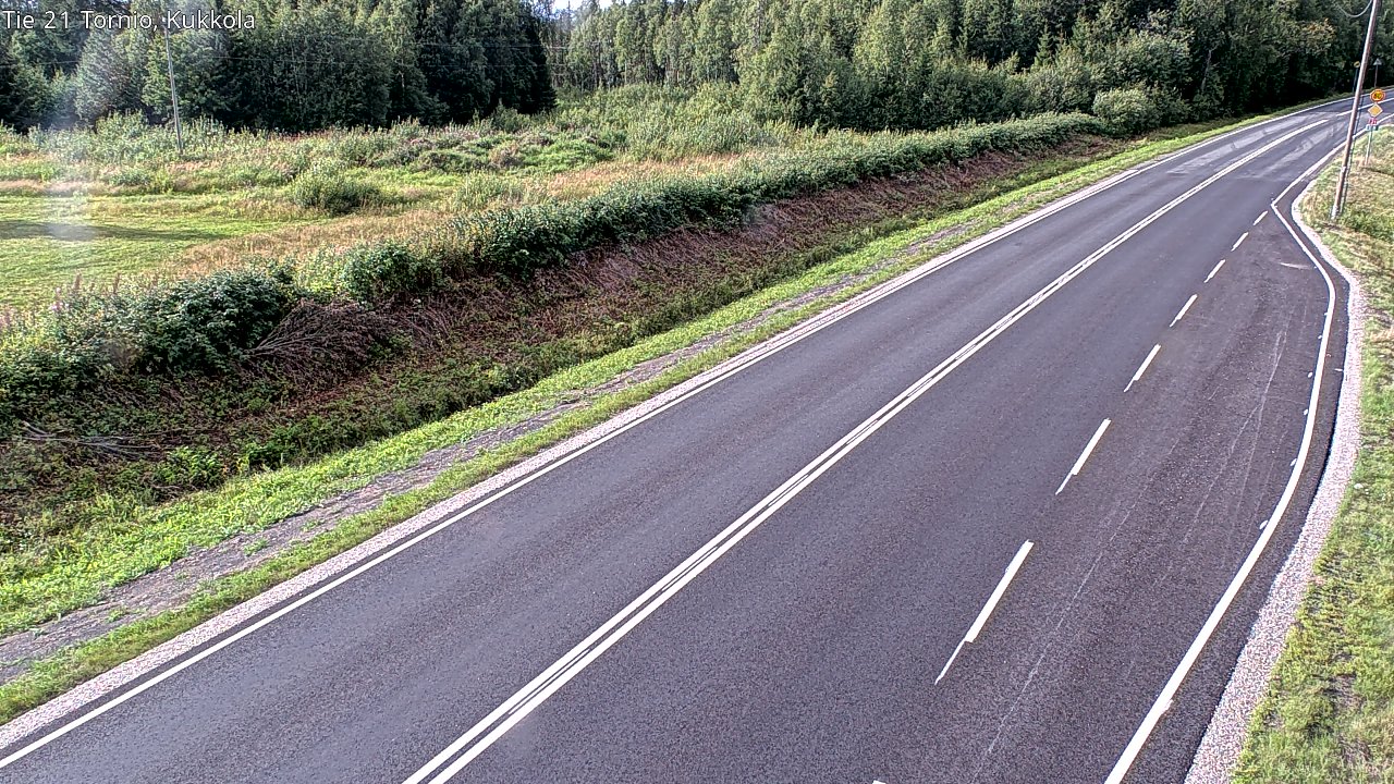 Kelikamerat Kuva Tie 21 Tornio, Kukkola, Tornio, Lappi