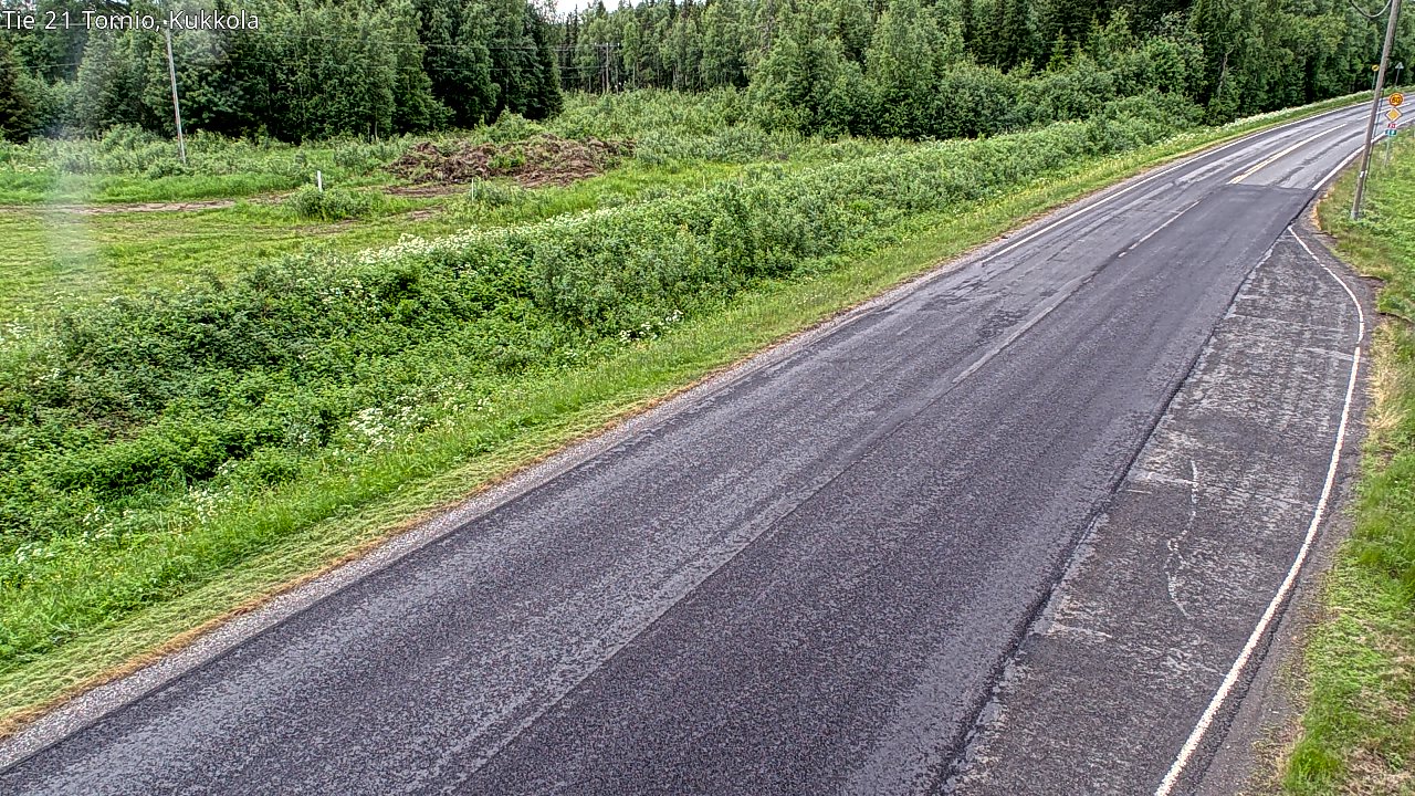 Kelikamerat Kuva Tie 21 Tornio, Kukkola, Tornio, Lappi