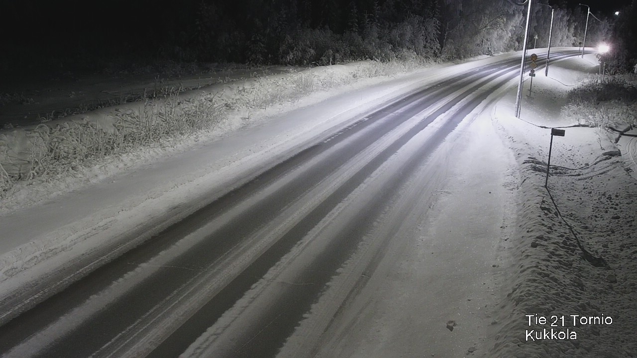 Kelikamerat Kuva Tie 21 Tornio, Kukkola, Tornio, Lappi