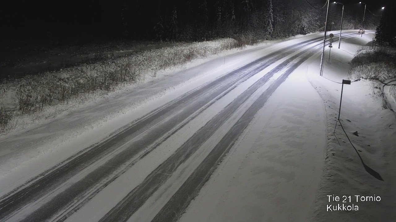 Kelikamerat Kuva Tie 21 Tornio, Kukkola, Tornio, Lappi