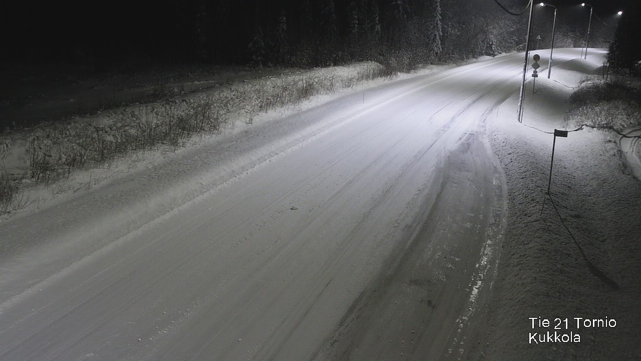 Kelikamerat Kuva Tie 21 Tornio, Kukkola, Tornio, Lappi