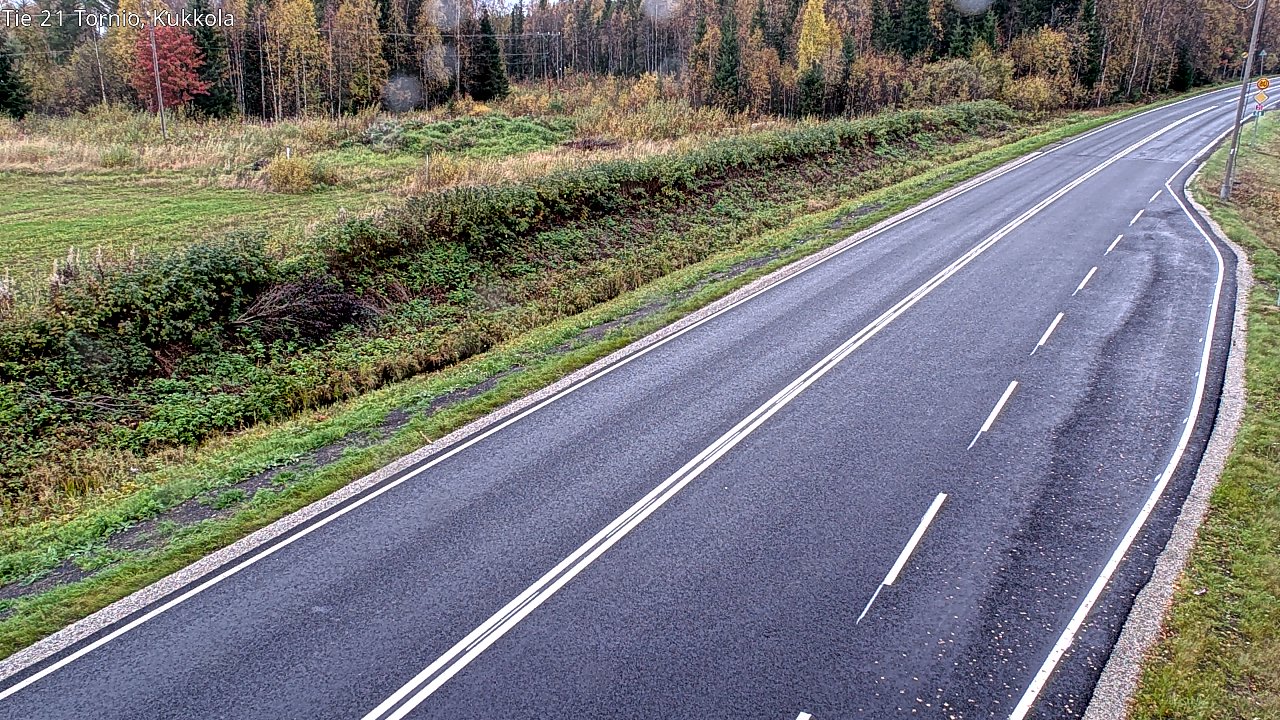 Kelikamerat Kuva Tie 21 Tornio, Kukkola, Tornio, Lappi