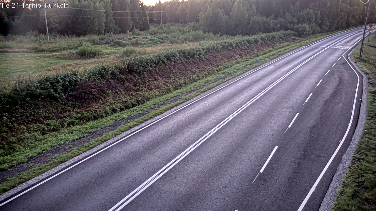 Kelikamerat Kuva Tie 21 Tornio, Kukkola, Tornio, Lappi
