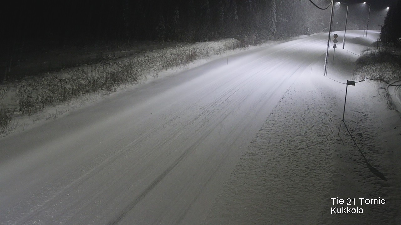 Kelikamerat Kuva Tie 21 Tornio, Kukkola, Tornio, Lappi