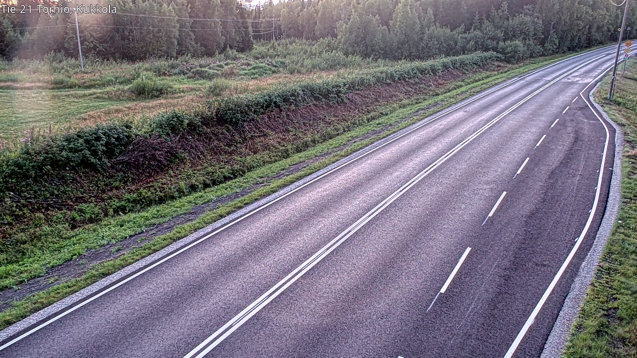 Kelikamerat Kuva Tie 21 Tornio, Kukkola, Tornio, Lappi