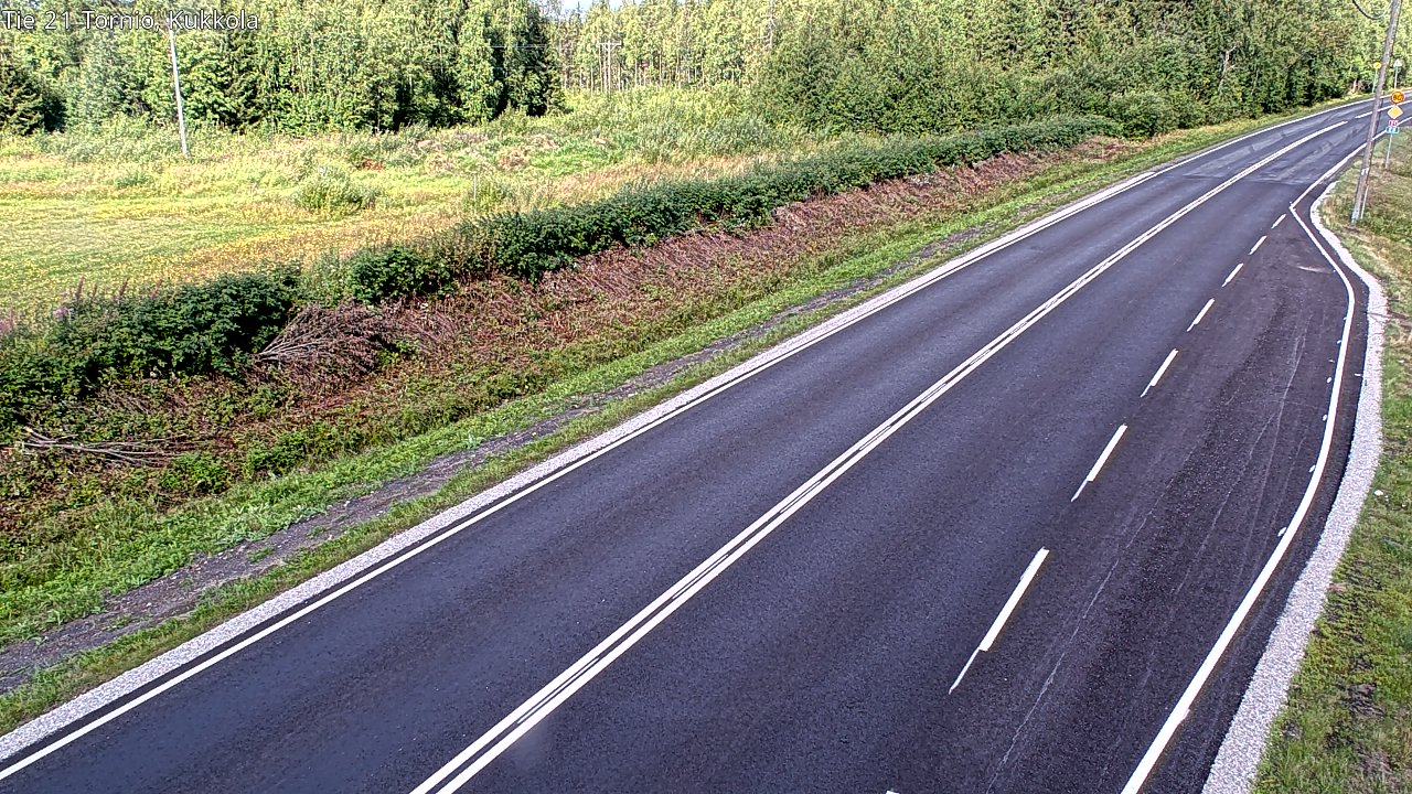 Kelikamerat Kuva Tie 21 Tornio, Kukkola, Tornio, Lappi